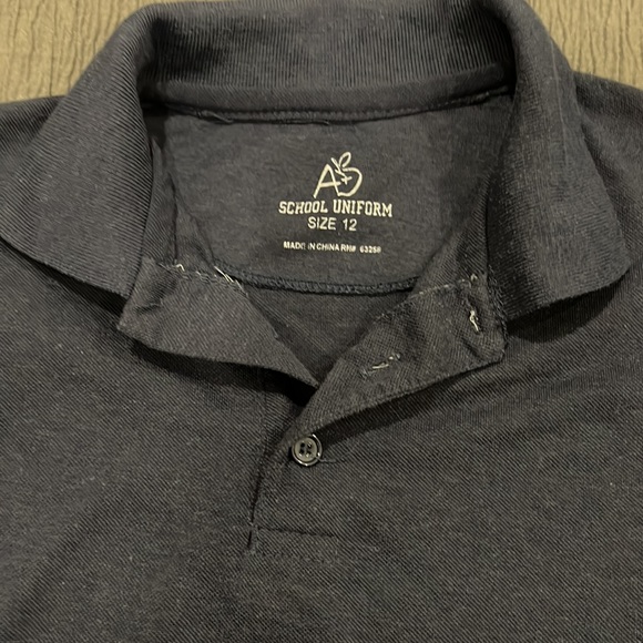 Set shirts size 12 & 14 dark blue in 9/10 condition - Picture 5 of 6